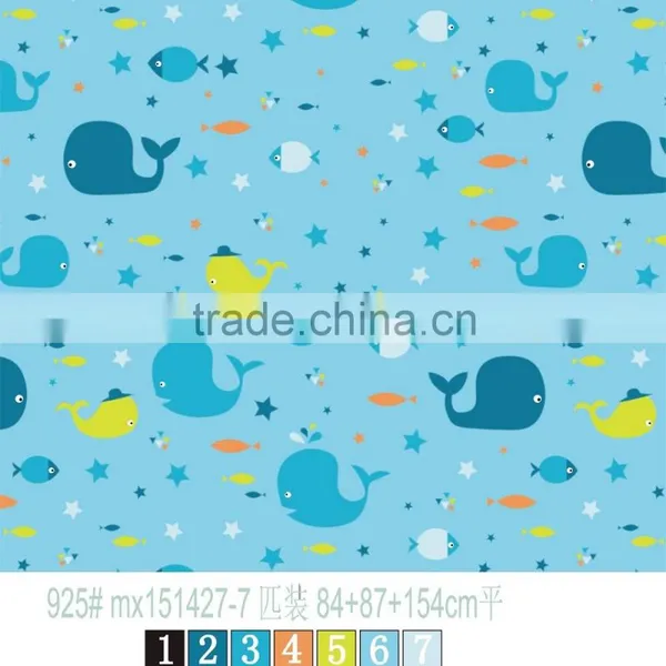 Import Cute Fish Print Nylon Spandex Swimwear Fabric From China photo-3