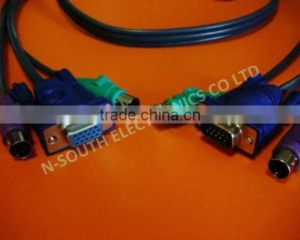 3+4 Copper KVM Switch Cable 1.5m