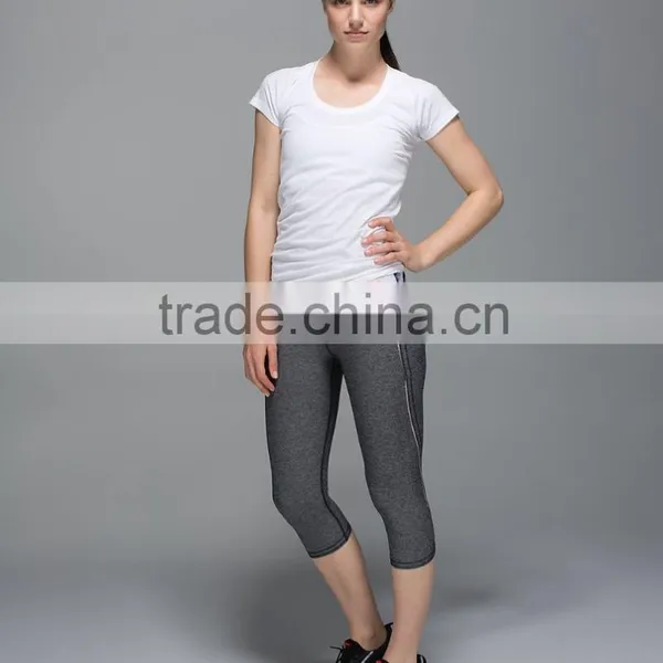 Fashion Design Top Workmanship Nylon and Spandex Yoga Tight for Women Wholesale Yoga Pants photo-5