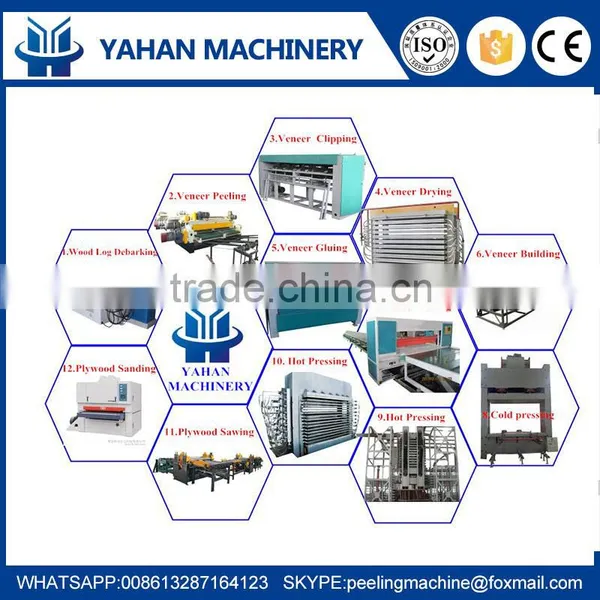 4x8ft Plywood Production Line /4x8ft Particle Board Hot Press Machine/4x8ft Mdf Board Hot Press Machine photo-6