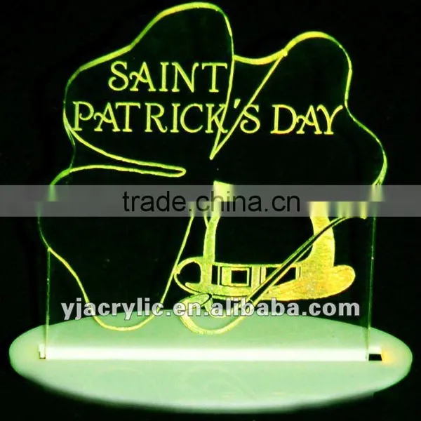 led light sign acrylic color