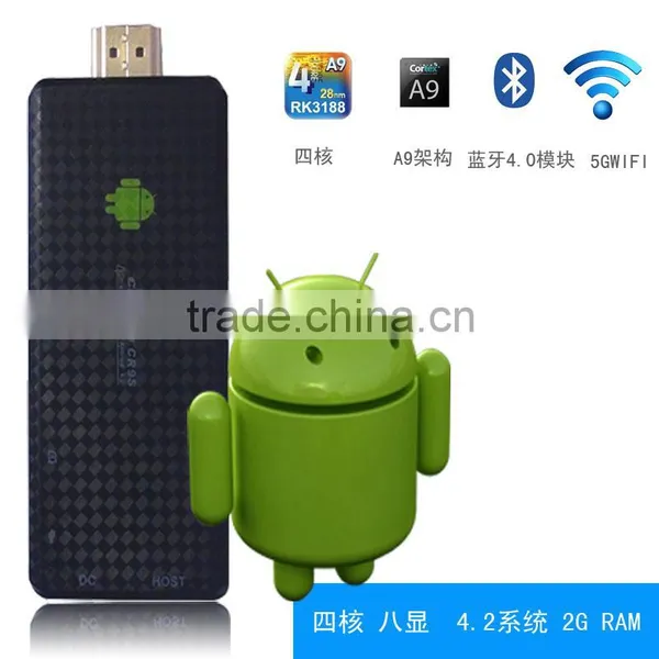 Loudnetgo CR9 RK3188 Quad Core Wifi Miracast DLNA Mini tv Stick photo-5