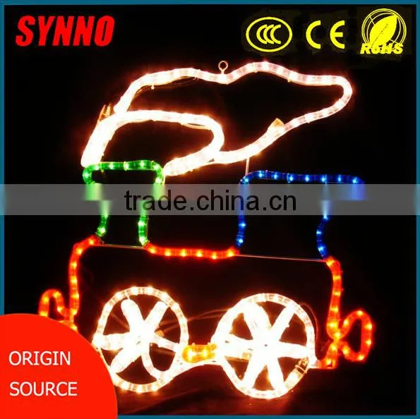 2d Motif Led Outdoor Lights Trains Christmas /led Decor for Christmas photo-3