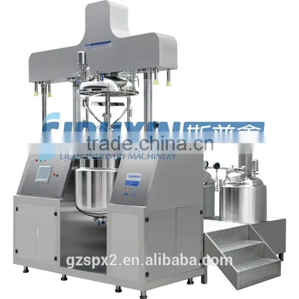 Cosmetic Cream Stainless Steel Tank Mini Vacuum Forming Machine Supplier's Choice photo-4