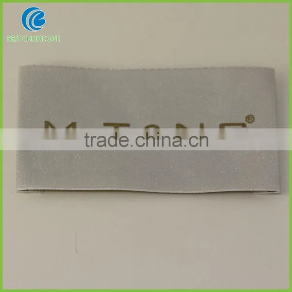 China Shenzhen Label Manufacturer Casual Garment Woven Clothing Main/Care/Size Label For T-Shirt Private Label photo-6
