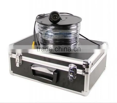 20m Cable Fish Finder With 7 Inch Monitor Underwater Fishing Camera 12Pcs White Leds Fish Finder Camera Sony CCD 650TVL photo-4