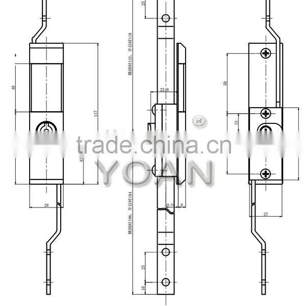 the Safe Rod Control Lock of Key Lock Safe photo-3