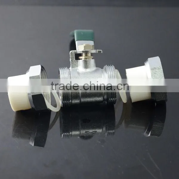 Ppr Manufactur Ppr Fittngs Company PPR Copper Plating Ball Valve photo-2