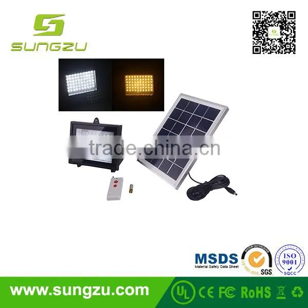 Energy Saving Hot Sale Solar Power Supply Led Flood Light for House and Yard Outdoor photo-2