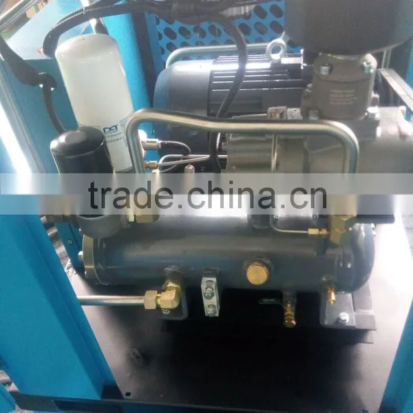 Made in China 11KW Industrial Electric Screw Air Compressor With Air Dryer photo-5