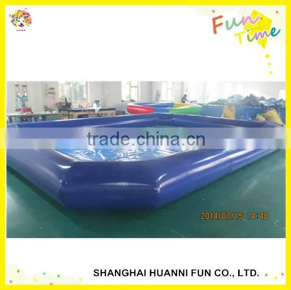 2015 China Best Quality Cheap Blue Inflatable Water Pool Square Swimming Pool for Water Balls for Kids Playing for Sale photo-6