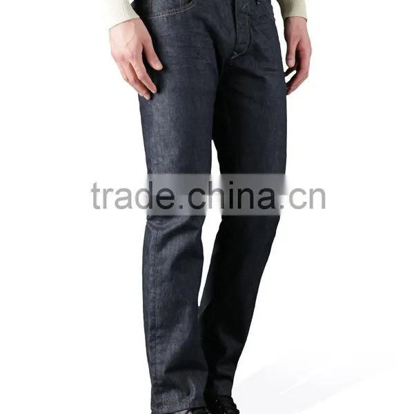 Mens Fashion Denim Korean Style Skinny Jeans Casual Denim Straight Leg Jeans for Men Men's Loose Fit Five Pockets Jeans photo-3