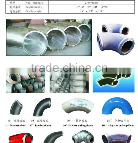 Specialized in Manufacturing Sales of Ordinary Carbon Steel Welded Elbow, Tee, Flange, Reducer, Sealing the Top Tube photo-6