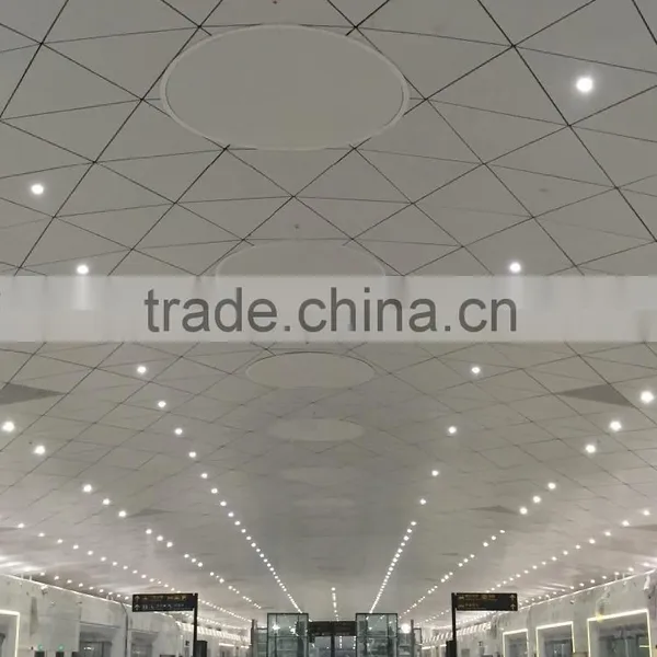 Energy-efficient & Fire-proofing PTFE- Coated Tension Fabric Architecture Ceiling for Airport Skylight photo-4
