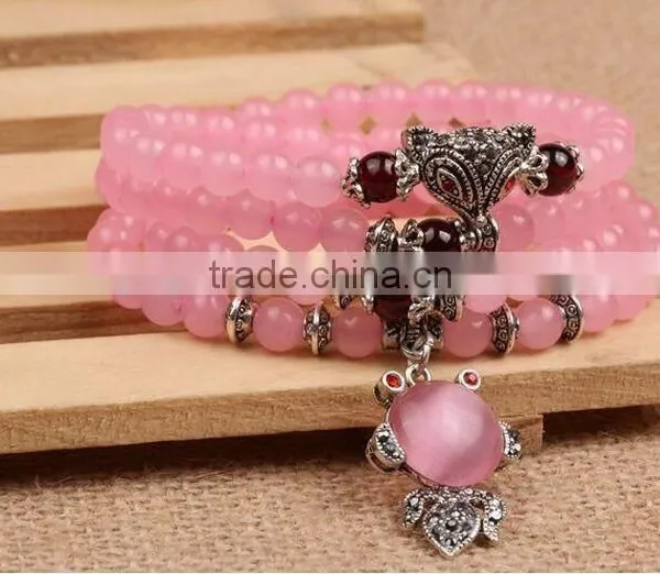 Homemade Spiritual Healing Crystal Beads Bracelets for Sale photo-5