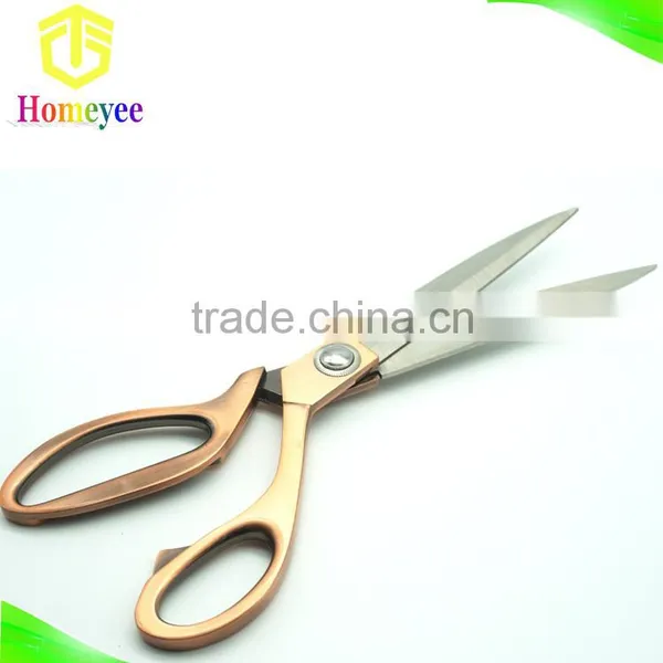 8 Inches Gold-handled Knife Dressmaker Shears Durable Sewing Scissors photo-3