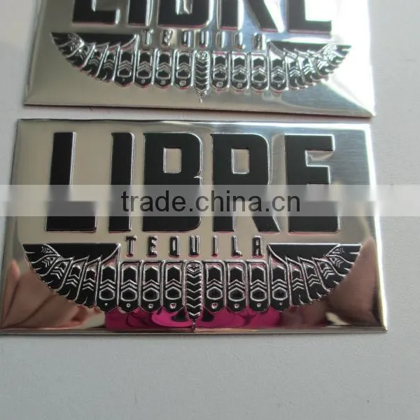 custom aluminum shinny label