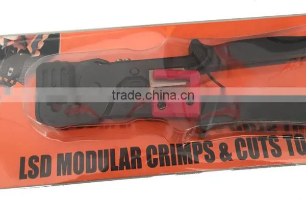 LS-86 Network Cable Rj45 Crimp Tool Telecom Tool Computer Network Tools Telephone Crimping Tool Easy Use IDC Crimping Tool photo-4