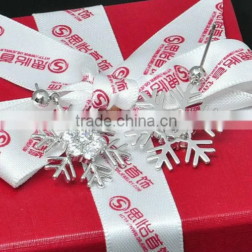 New Arrived Snowflake Shape Fashion Brass Jewelry Set photo-6