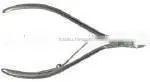 MI-102-147Cuticle NippersSingle SpringBox JointSize: 5"