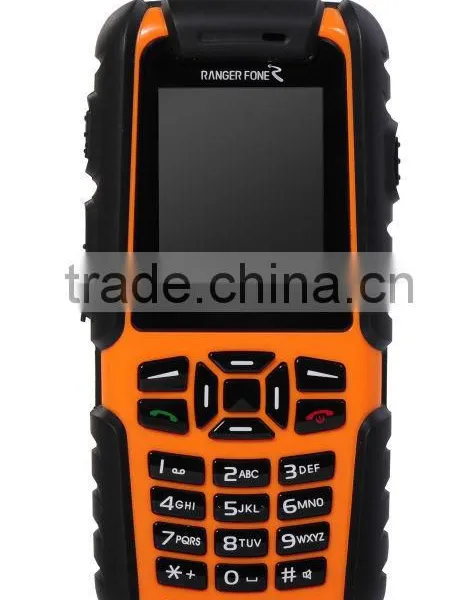 Outphone Outdoor Rugged Mobile Phone G20, IP 67 Waterproof, Dustproof With GPS and Walkie-Talkie