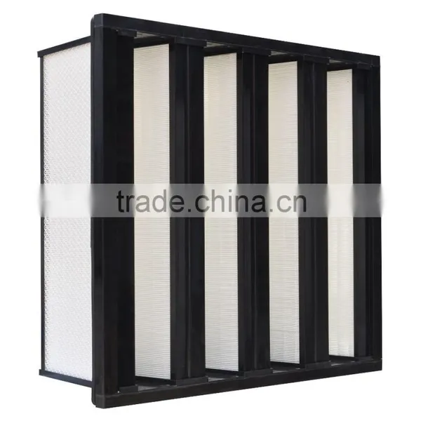 F8-F9 Sub-high Efficiency V-type Hepa Air Filter /Plastic Frame photo-2