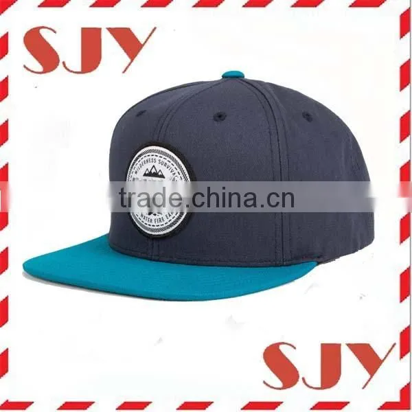 Customize Snapback Hats Flat Brim Two-tone Fitted Sports Hats photo-3