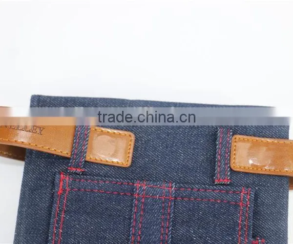 Luxury Custom Jeans Fabric Cover Journals Notebook Printing photo-4