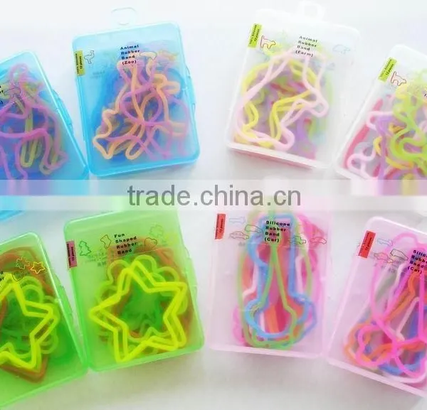 Shaped Rubber Band Gift Silicone Rubber Band Rubber Bracelet