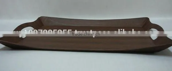 Crown Shape Handy Wooden Tray, Non-Slip Design, High Quality Palm Wood Laminated, Tray, Crown Shape Tray photo-2
