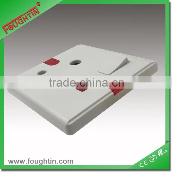 15A Africa Socket With 1gang Switch and Indicator Light Electric Wall Switch photo-2