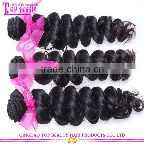 China Trade Assurance Supplier 7A Grade Body Virgin Mongolian Loose Wave Hair photo-2