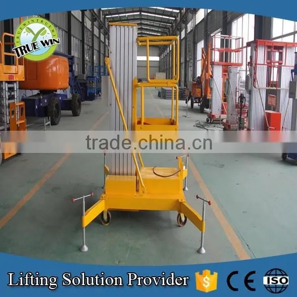 Good Quality 6 Meter 0.1ton Single Post Aluminium Alloy Lifter photo-5