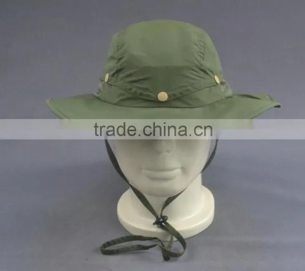 Army Green Bucket Hat for Split photo-2