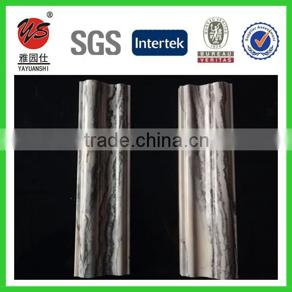 6cm Marble Design Pvc Moulding Profile for uv Sheet photo-5
