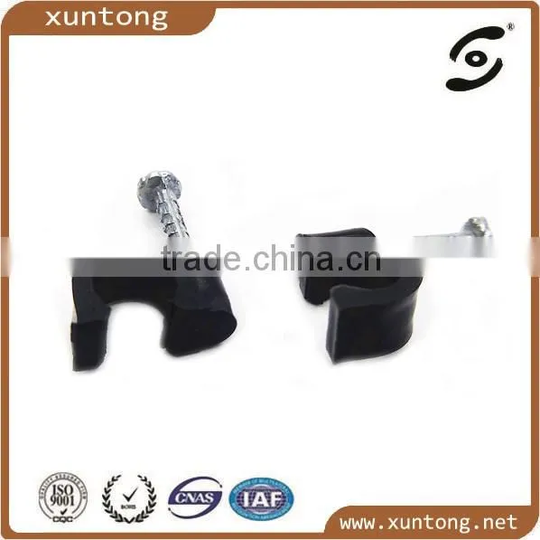 cable clip/plastic wall cable clip/plastic nail hook cable clip