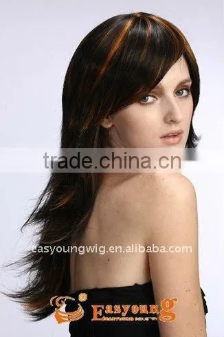 Synthetic Hair Wigs Suppliers, Women Long Hair Wigs Factory photo-2