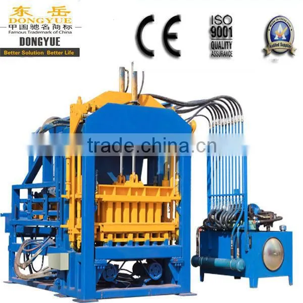 Dongyue QT4-15C Hydraulic Automatic Cement Brick Making Machine Price photo-6