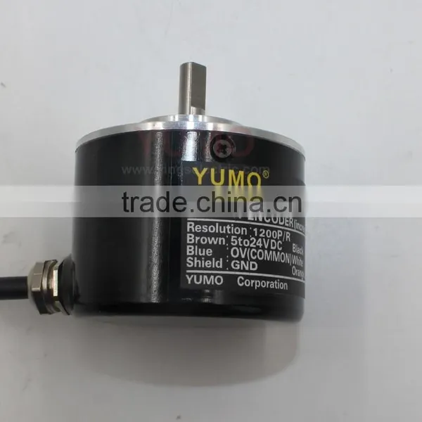 ok YUMO (E6C2-CWZ6C) 1200ppr Phase Rotary Encoder Price Incremental Rotary Encoder photo-3