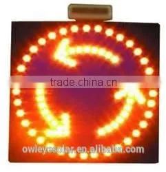 Solar Traffic Speed Signs/illuminated Traffic Arrow Signs/solar Traffic Warning Pedestrian Sign photo-5