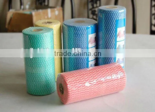 Nonwoven Cellulose Wiper Roll photo-3