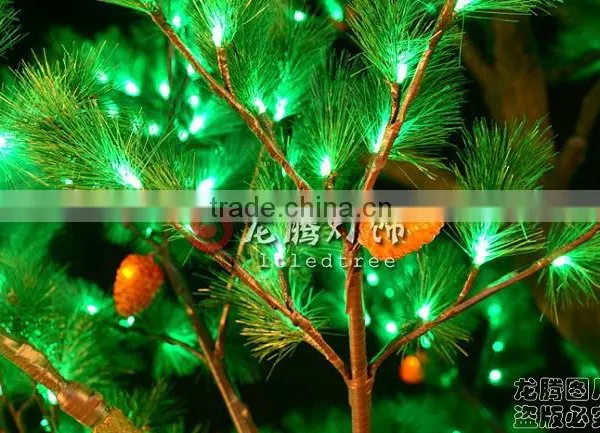 Pine Leaf Christmas Tree With Led Lights photo-3