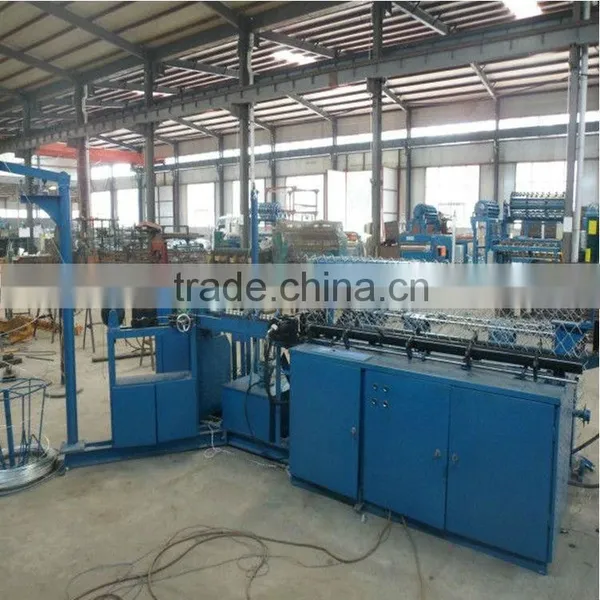 high speed chain link fence machine