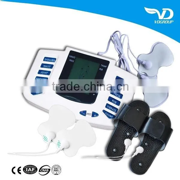 Good Quality Intensity Low Pulse Foot Massager, Electric Therapy Massager Slipper With CE&RoHS Approval photo-3
