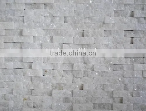 New Calacutta White Chevron Best Selling Bathroom Marble Mosaic photo-4