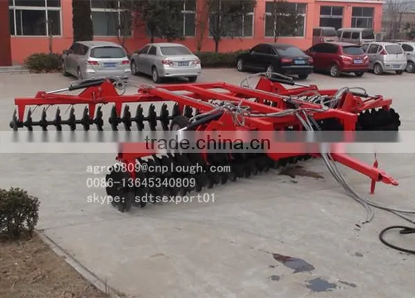 Wing-folded Heavy-duty Hydraulic Disc Harrow Professinal Factory Supply Disc Harrow photo-2