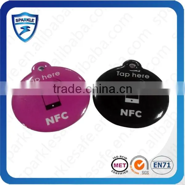 Low Cost Custom Epoxy,PVC NFC RFID Key Fob photo-4