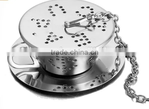 Stainless Steel Mesh Tea Basket/Loose Leaf Tea Infuser/Stainless Steel Tea Steeper Strainer photo-4