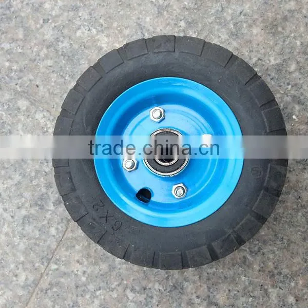 Heavy Duty Rubber Small Solid Mute Wheel photo-4