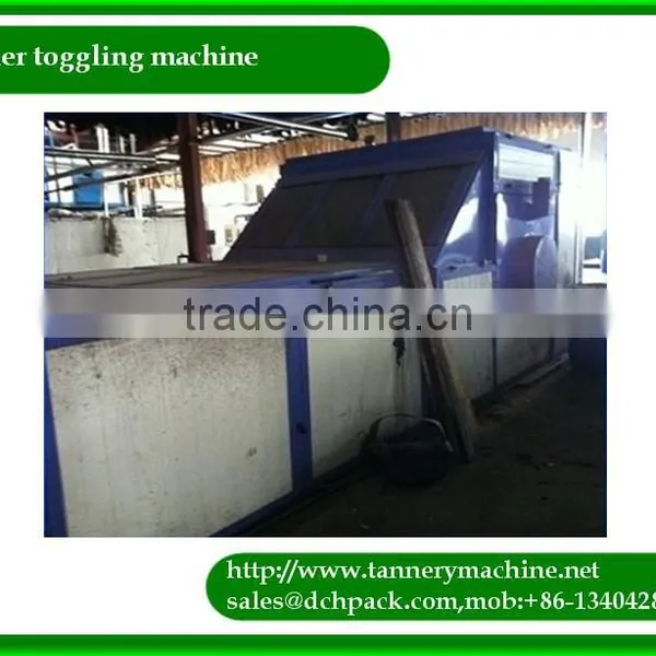 Tannery Machine Leather Italy Quality China Price 20m Automatic Stretching Dry Machine photo-2